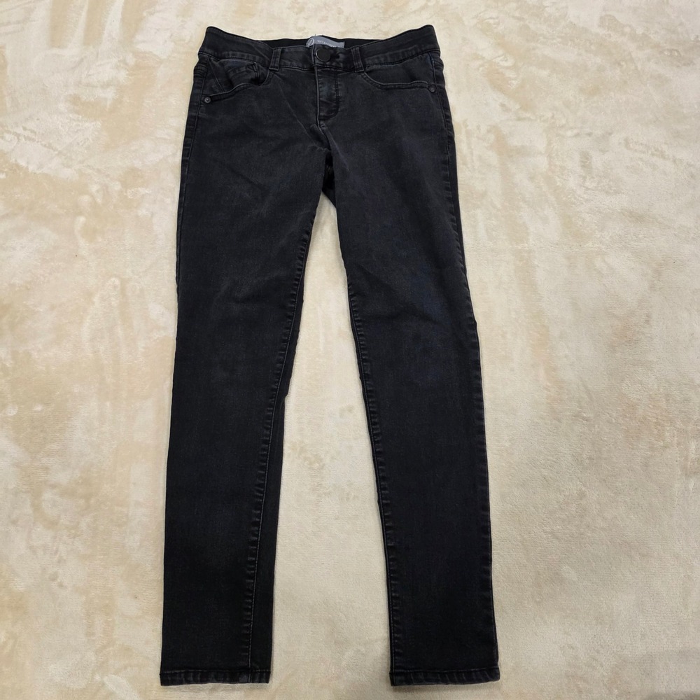 Wit & Wisdom Ab-Solution Black Skinny Jeans Women's Size 6 Stretch Denim